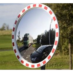 Зеркало дорожное со светоотражающей окантовкой